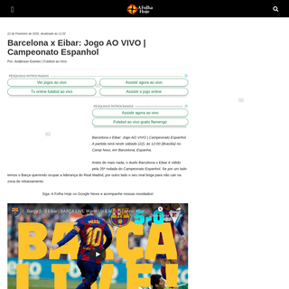 A complete backup of www.afolhahoje.com/barcelona-x-eibar-jogo-ao-vivo-campeonato-espanhol/
