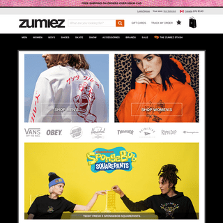 A complete backup of zumiez.ca