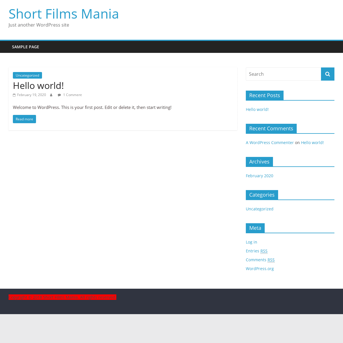 A complete backup of shortfilmsmania.com