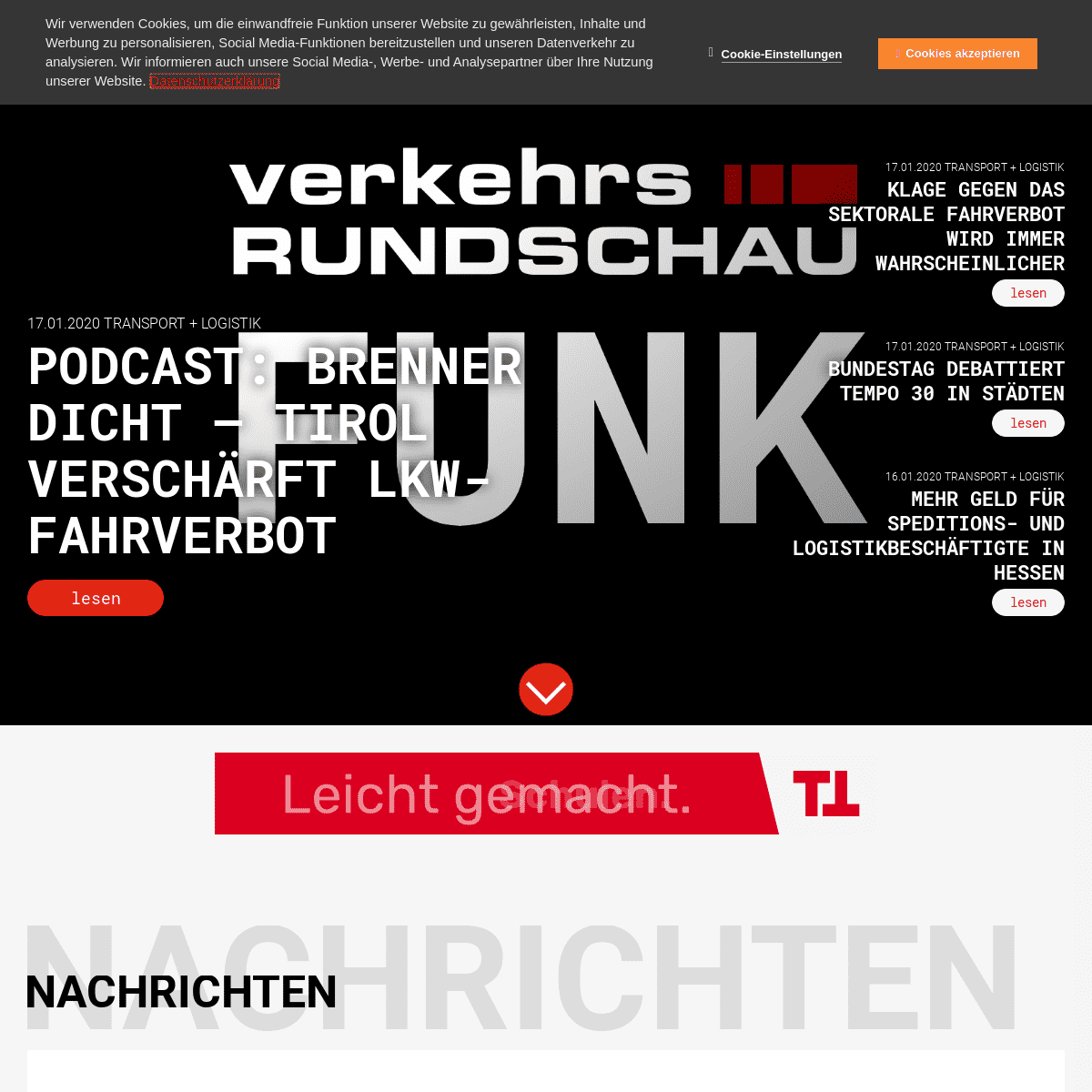 A complete backup of verkehrsrundschau.de
