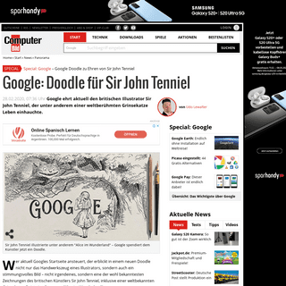 A complete backup of www.computerbild.de/artikel/cb-News-Panorama-Google-Doodle-Sir-John-Tenniel-25218185.html