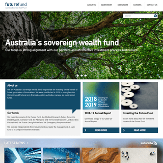 A complete backup of futurefund.gov.au