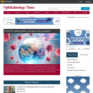 A complete backup of ophthalmologytimes.com