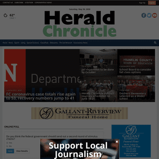 A complete backup of heraldchronicle.com