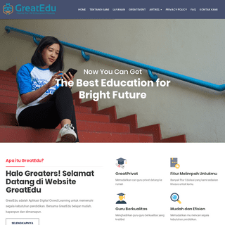A complete backup of greatedu.co.id