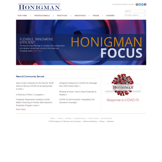 A complete backup of honigman.com