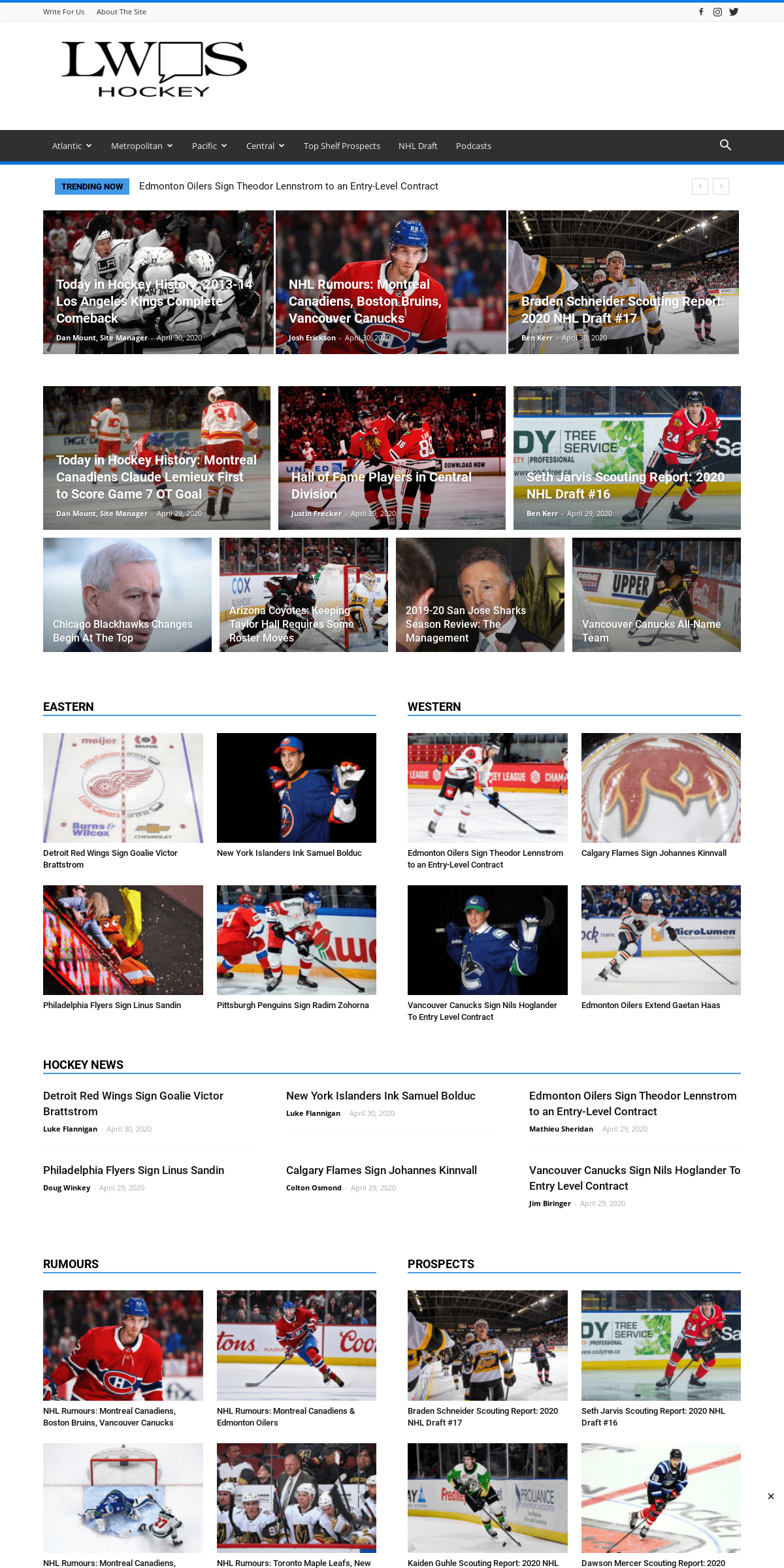 A complete backup of lastwordonhockey.com