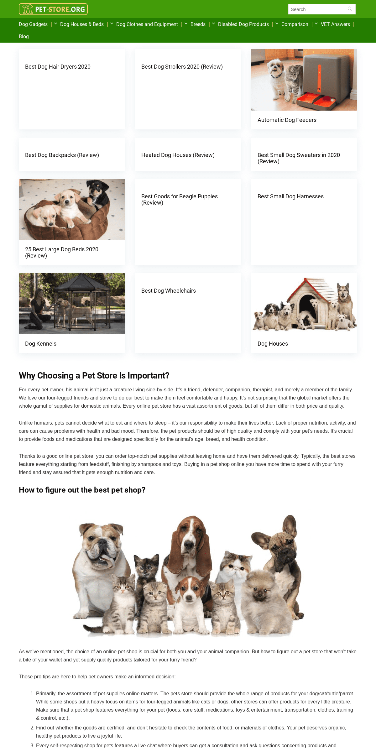 A complete backup of pet-store.org