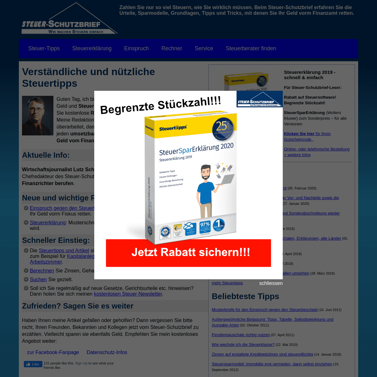 A complete backup of steuer-schutzbrief.de