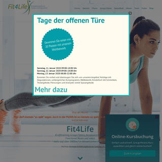 A complete backup of fit4life.ch