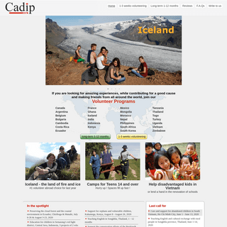 A complete backup of cadip.org