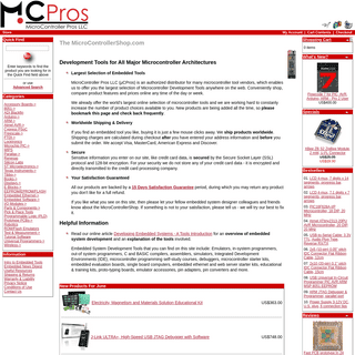 A complete backup of microcontrollershop.com