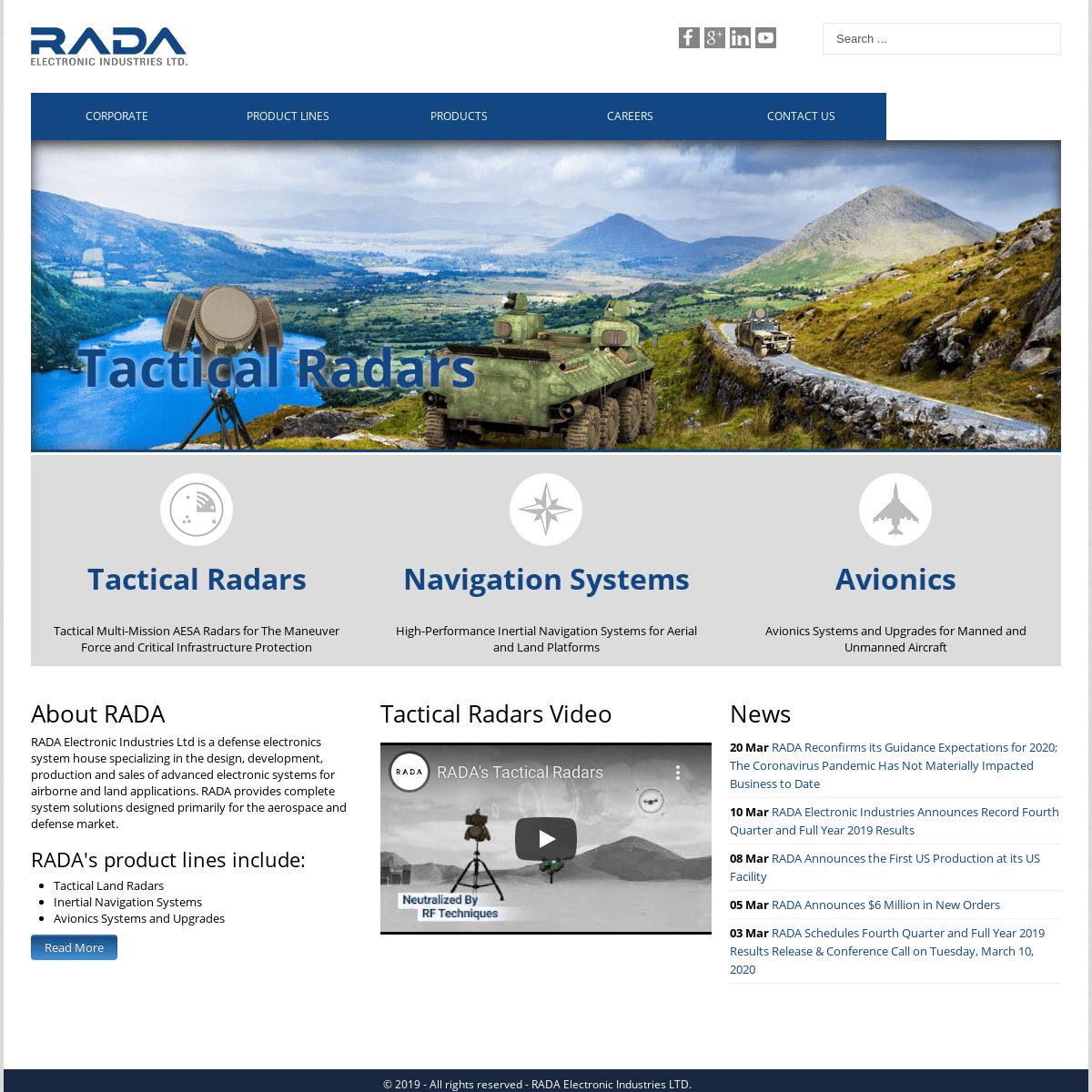 A complete backup of rada.com