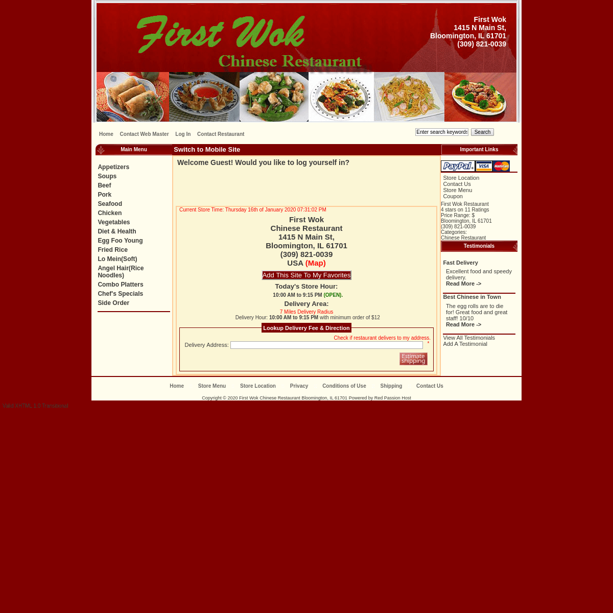 A complete backup of firstwokchinesefood.com