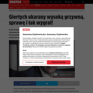 A complete backup of www.fakt.pl/wydarzenia/polityka/giertych-ukarany-grzywna-przez-izbe-dyscyplinarna/wgv3lzq