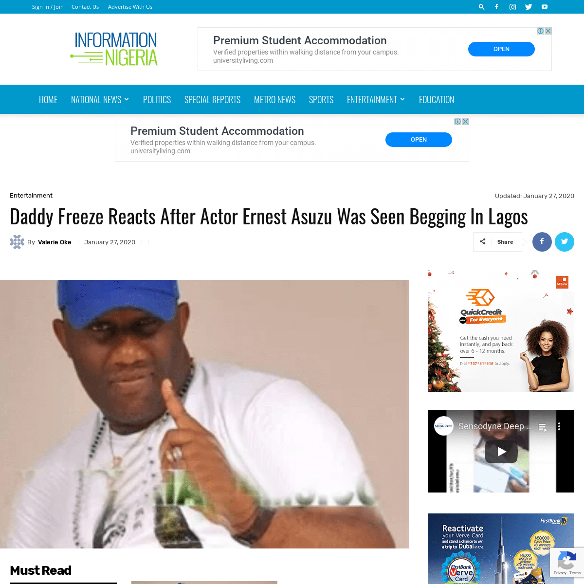A complete backup of www.informationng.com/2020/01/daddy-freeze-reacts-after-actor-ernest-asuzu-was-seen-begging-in-lagos.html