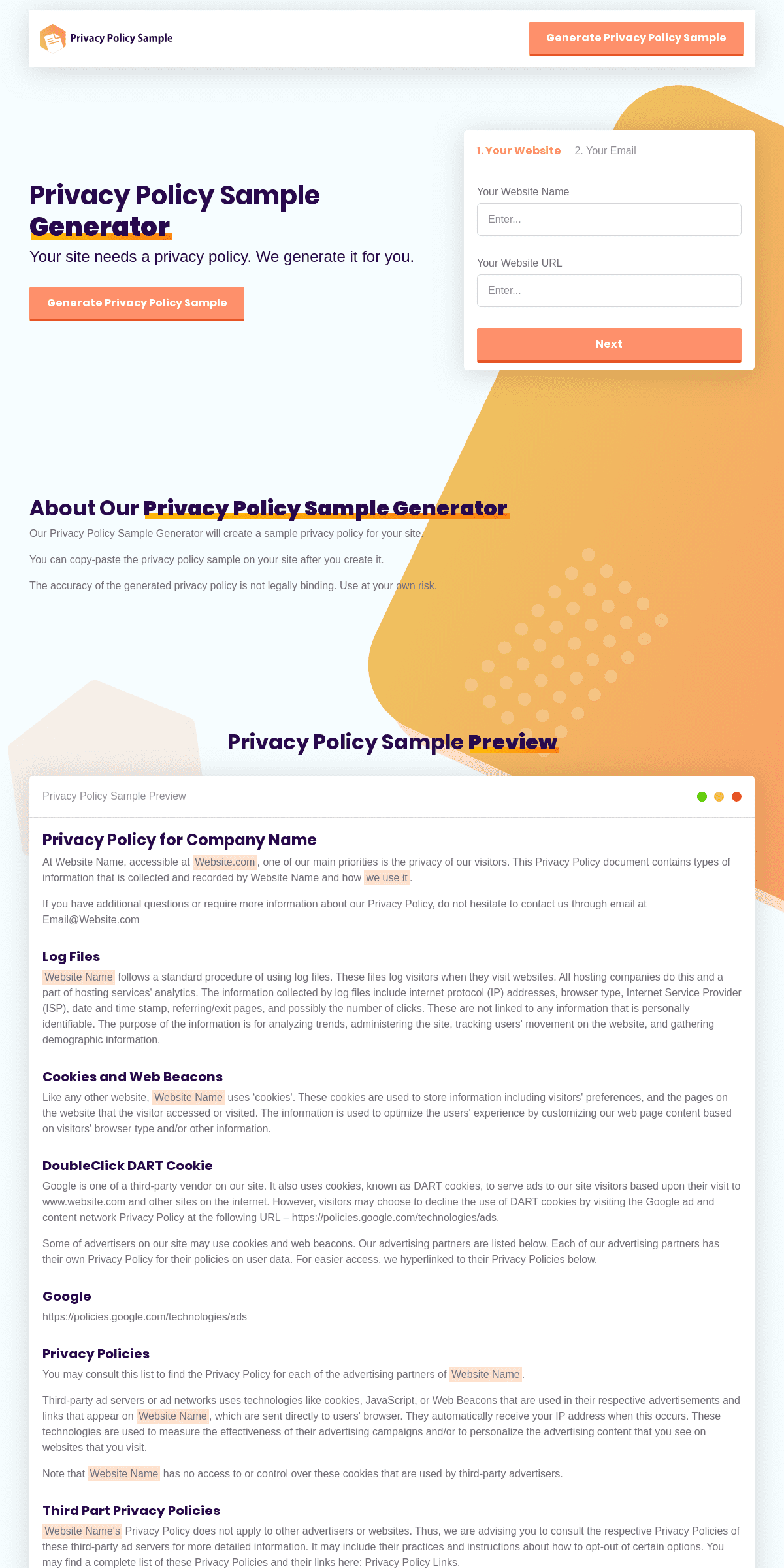 A complete backup of privacy-policy-sample.com