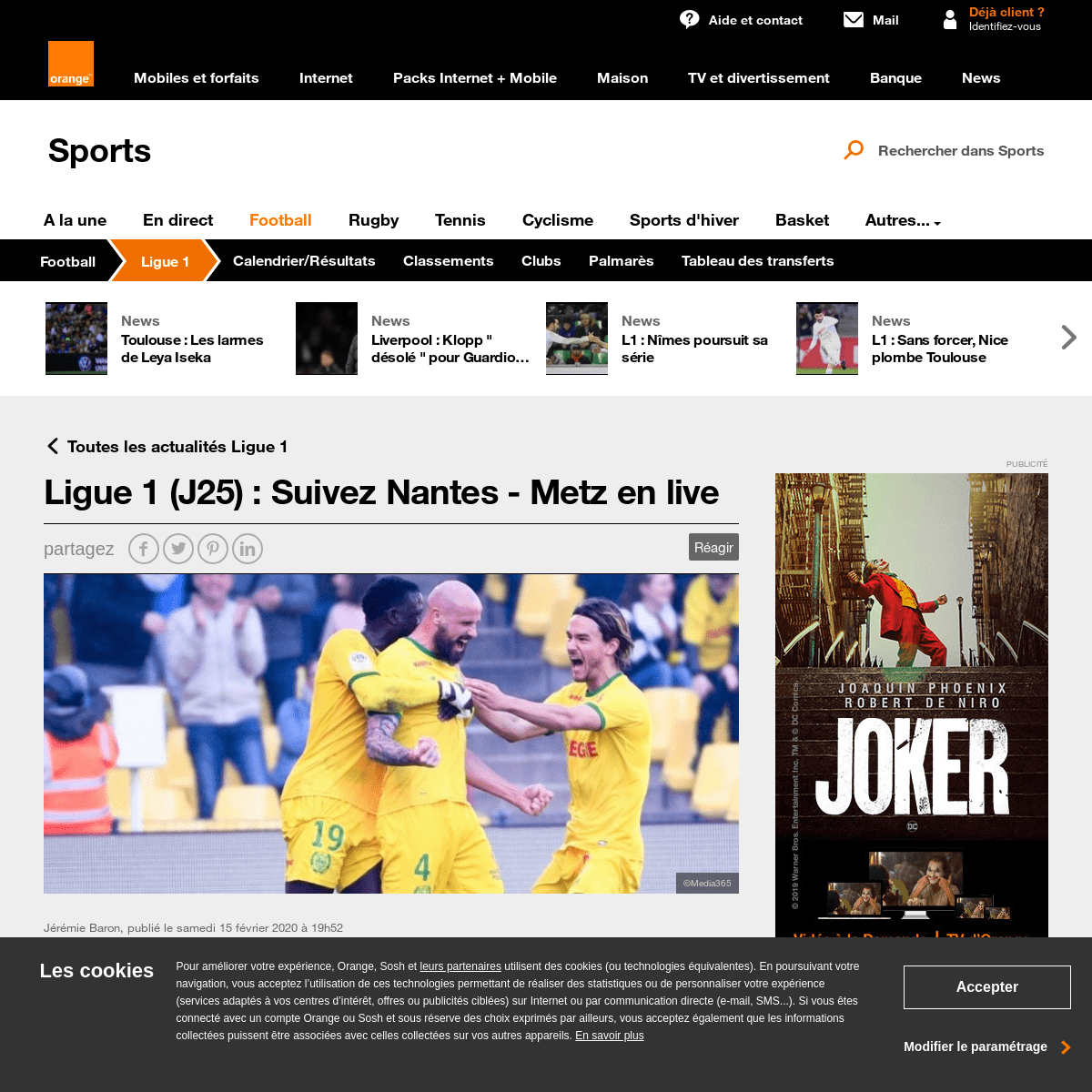 A complete backup of sports.orange.fr/football/ligue-1/live/ligue-1-j25-suivez-nantes-metz-en-live-CNT000001nIqEU.html