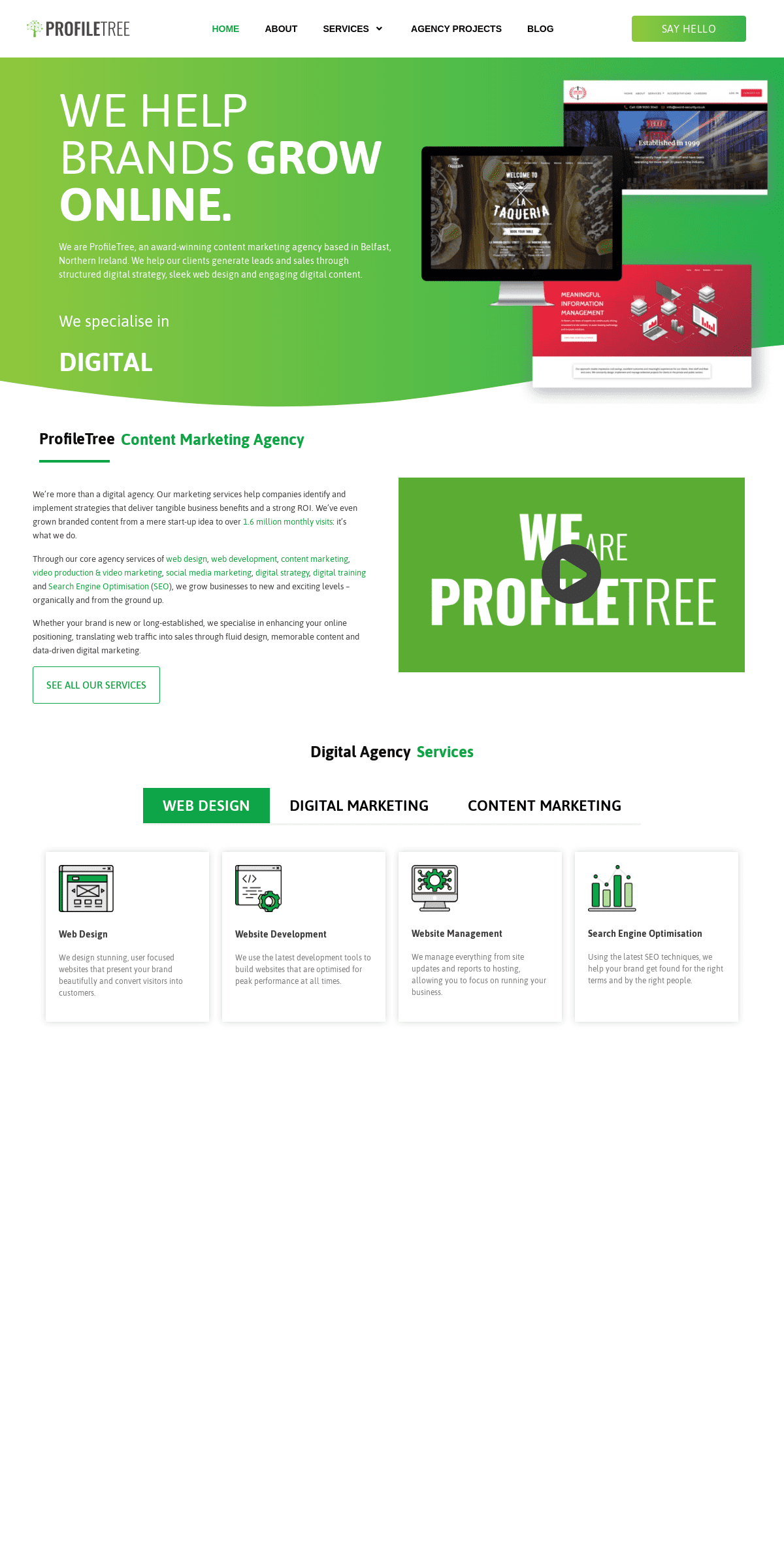 A complete backup of profiletree.com