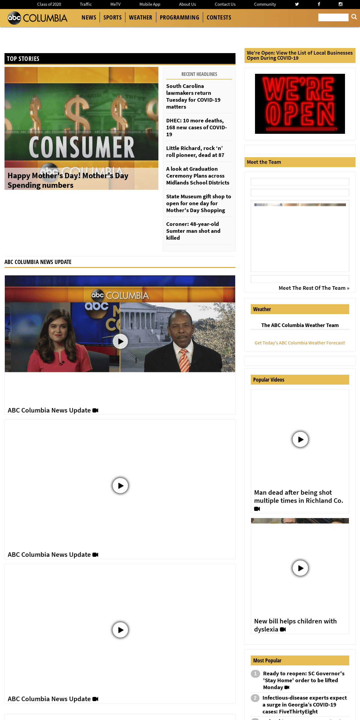 A complete backup of abccolumbia.com