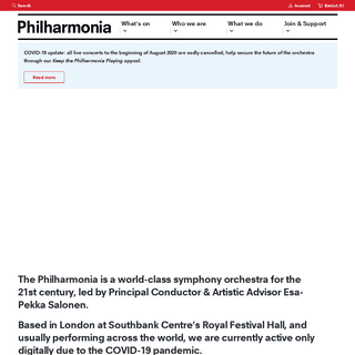 A complete backup of philharmonia.co.uk