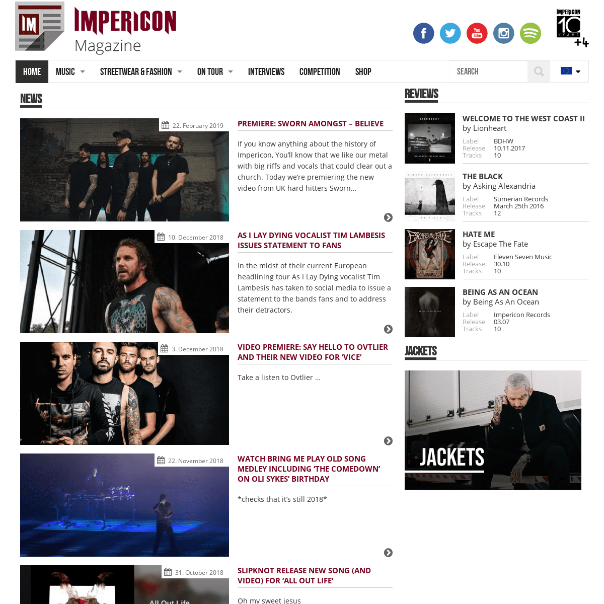 A complete backup of impericon-mag.com