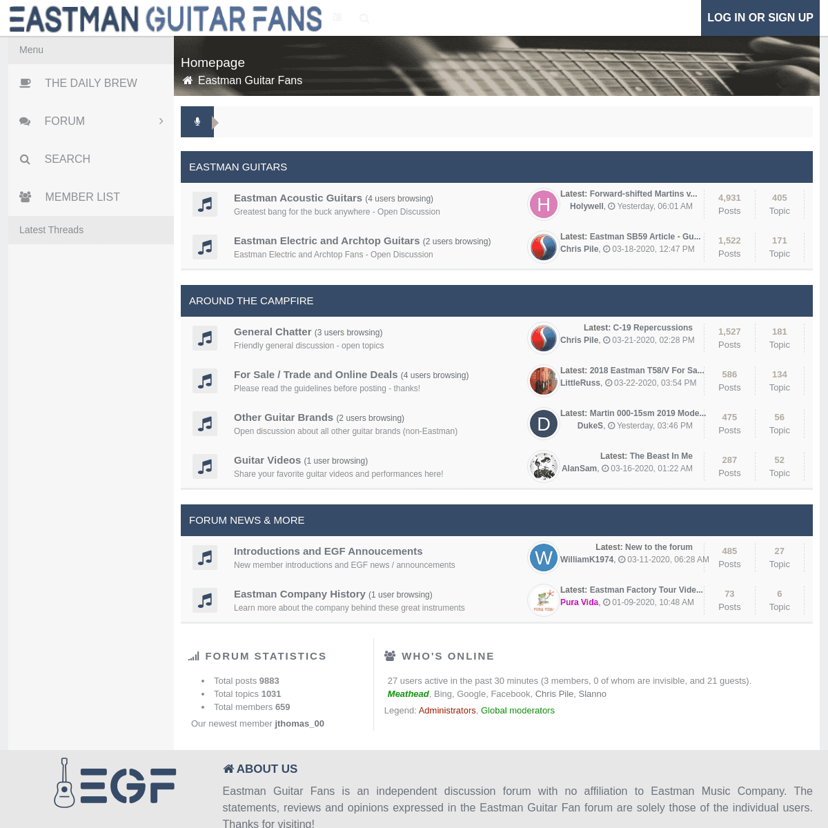 A complete backup of eastmanguitarfans.com