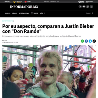 A complete backup of www.informador.mx/entretenimiento/Por-su-aspecto-comparan-a-Justin-Bieber-con-Don-Ramon-20200211-0079.html