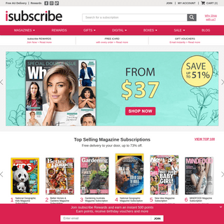 A complete backup of isubscribe.com.au