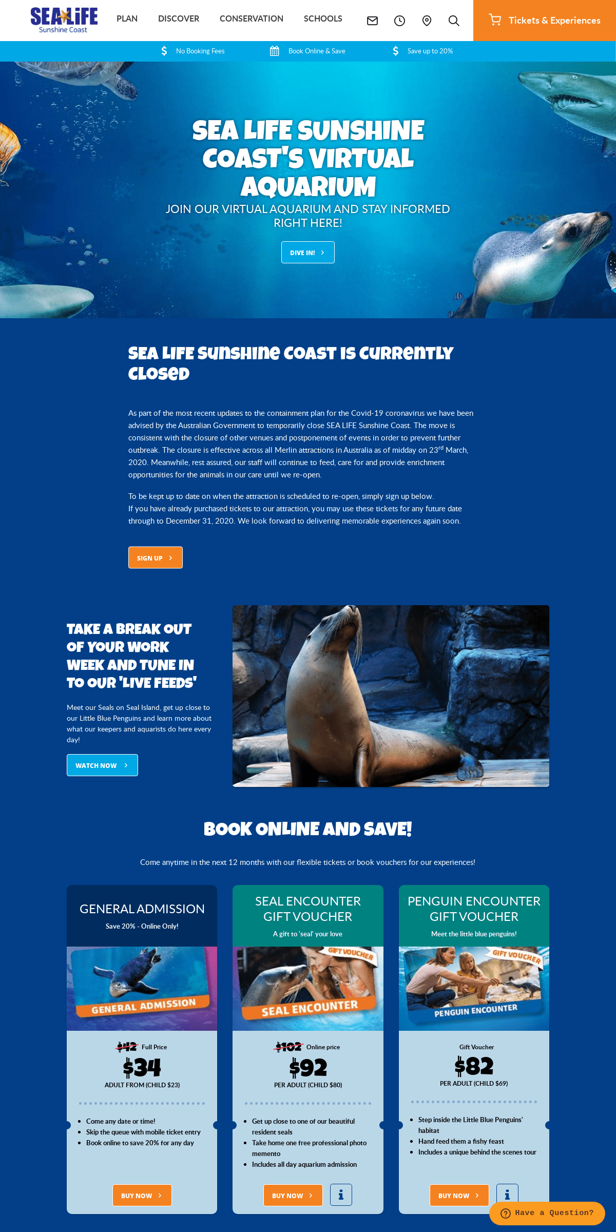 A complete backup of underwaterworld.com.au