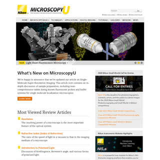 A complete backup of microscopyu.com