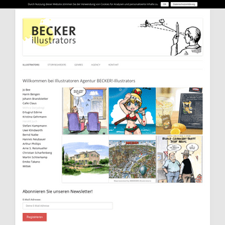 A complete backup of becker-illustrators.de