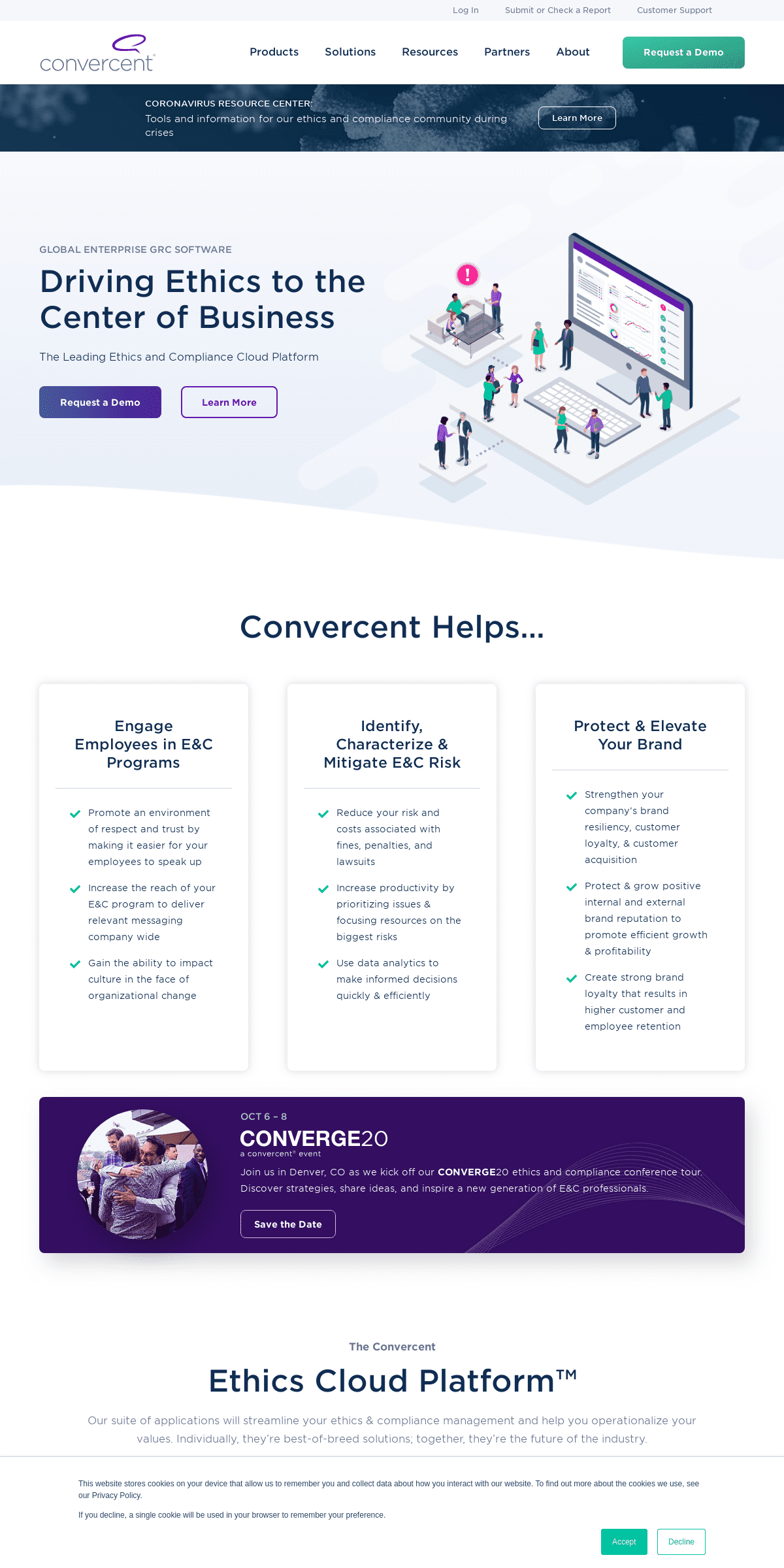 A complete backup of convercent.com