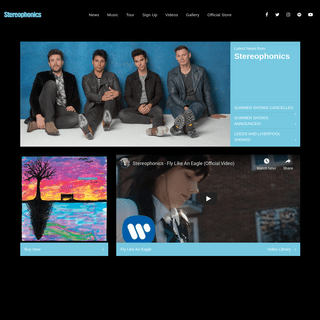 A complete backup of stereophonics.com