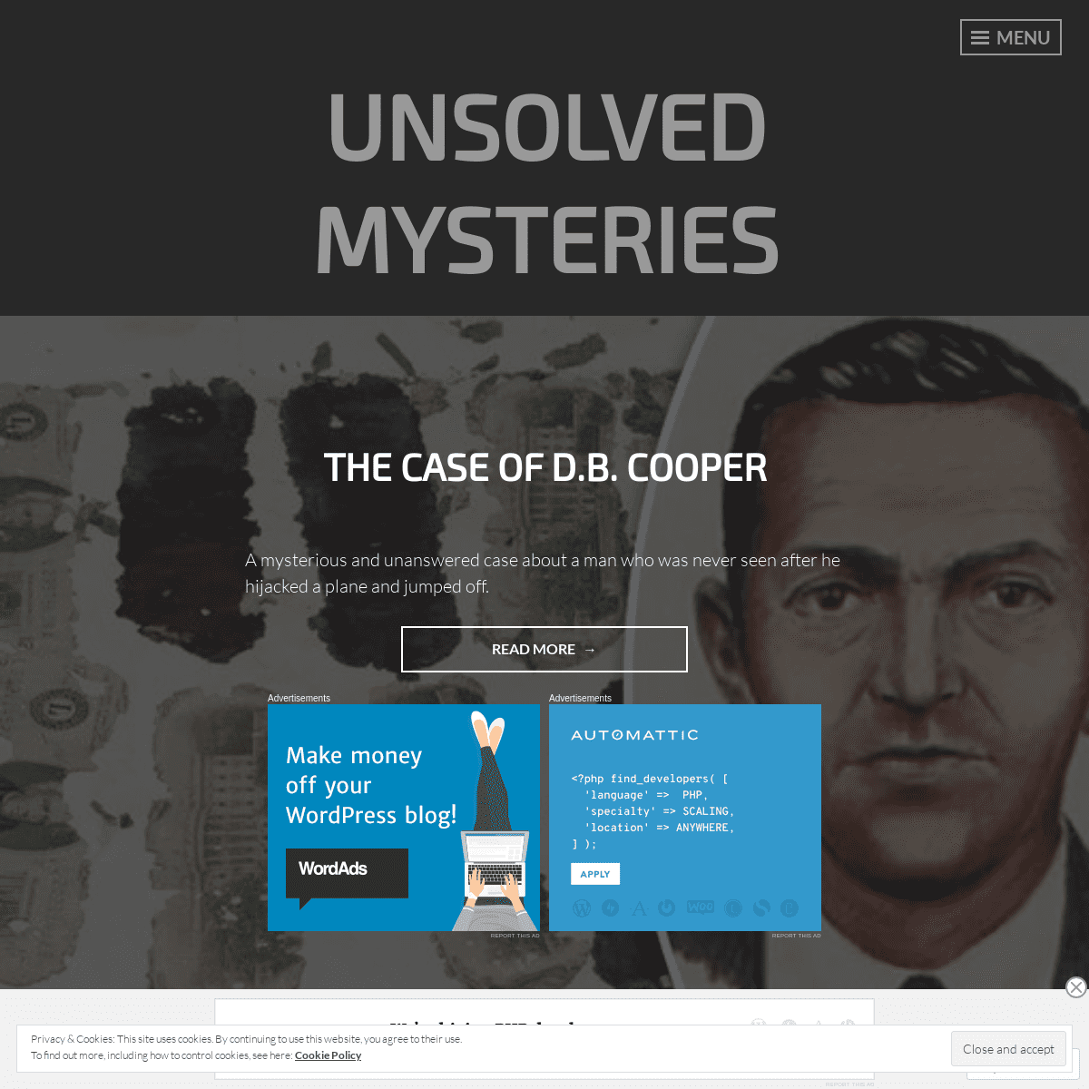 A complete backup of unsolvedmysteries773.wordpress.com