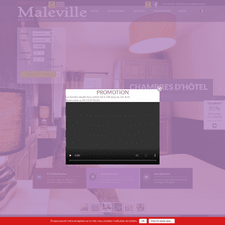A complete backup of hostellerie-maleville.com
