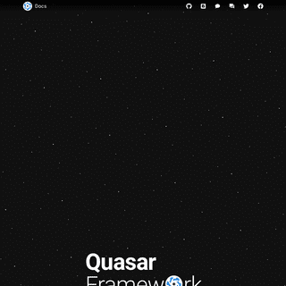 A complete backup of quasar.dev