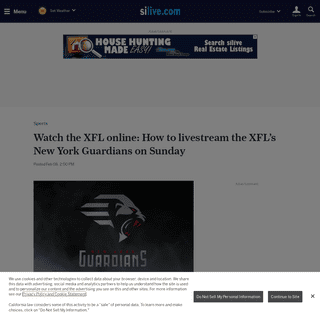 A complete backup of www.silive.com/sports/2020/02/watch-the-xfl-online-how-to-livestream-the-xfls-new-york-guardians-on-sunday.
