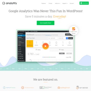 A complete backup of analytify.io