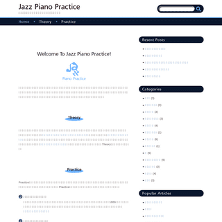 A complete backup of jazzpianopractice.net