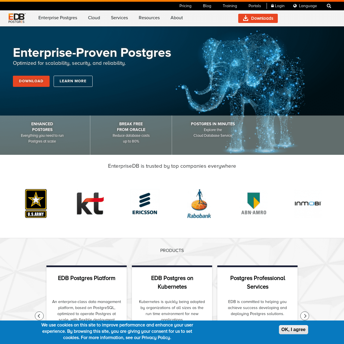 A complete backup of enterprisedb.com