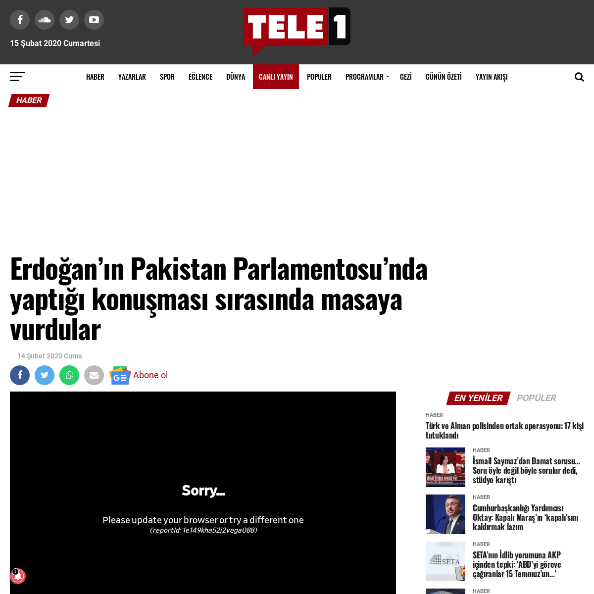 A complete backup of tele1.com.tr/erdoganin-pakistan-parlamentosunda-yaptigi-konusmasi-sirasinda-masaya-vurdular-130095/