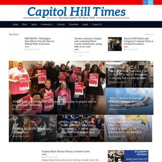 A complete backup of capitolhilltimes.com