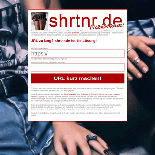 A complete backup of shrtnr.de