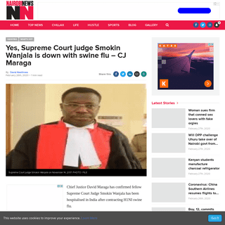 A complete backup of nairobinews.nation.co.ke/featured/yes-supreme-court-judge-smokin-wanjala-is-down-with-swine-flu-cj-maraga