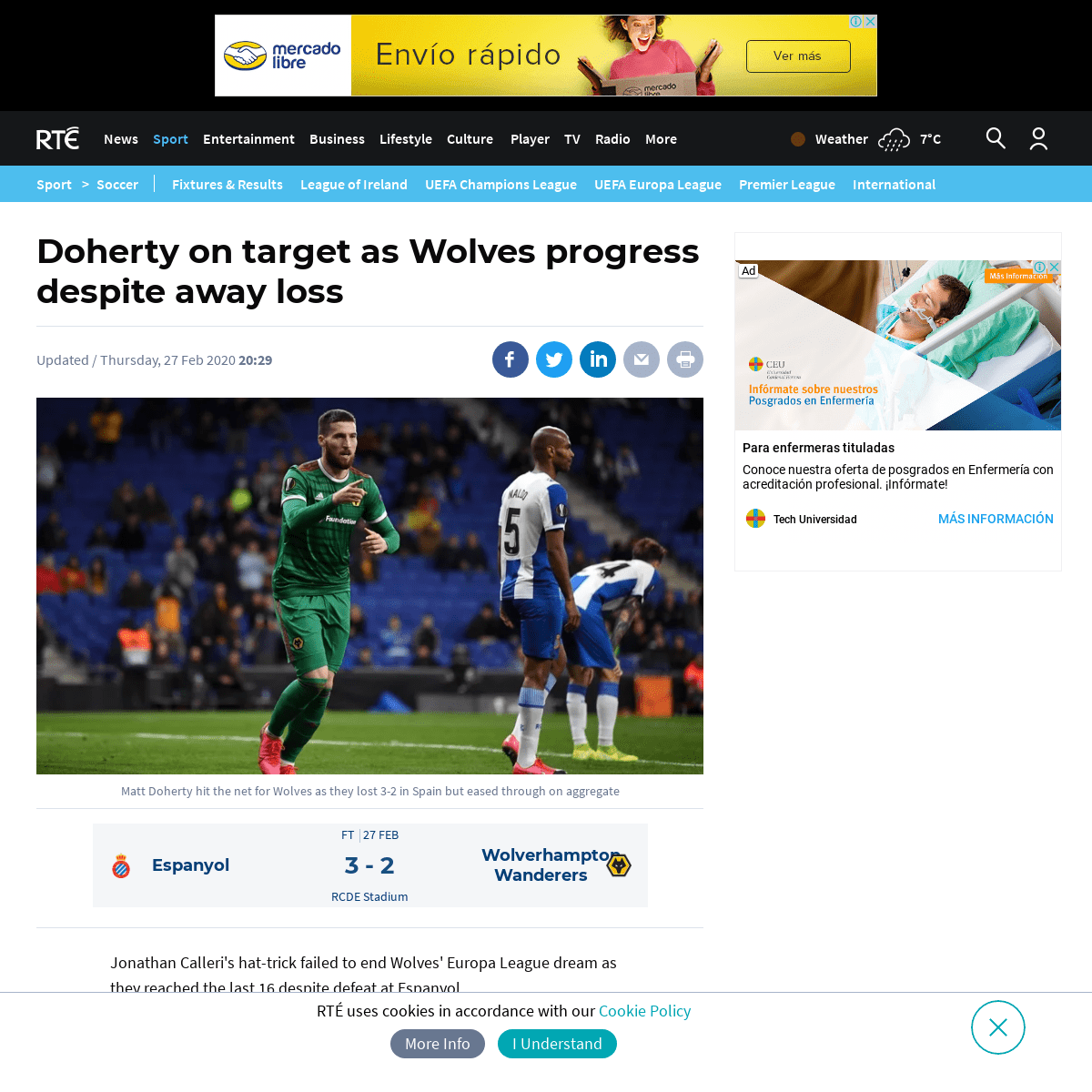 A complete backup of www.rte.ie/sport/soccer/2020/0227/1118060-doherty-on-target-as-wolves-progress-despite-away-loss/