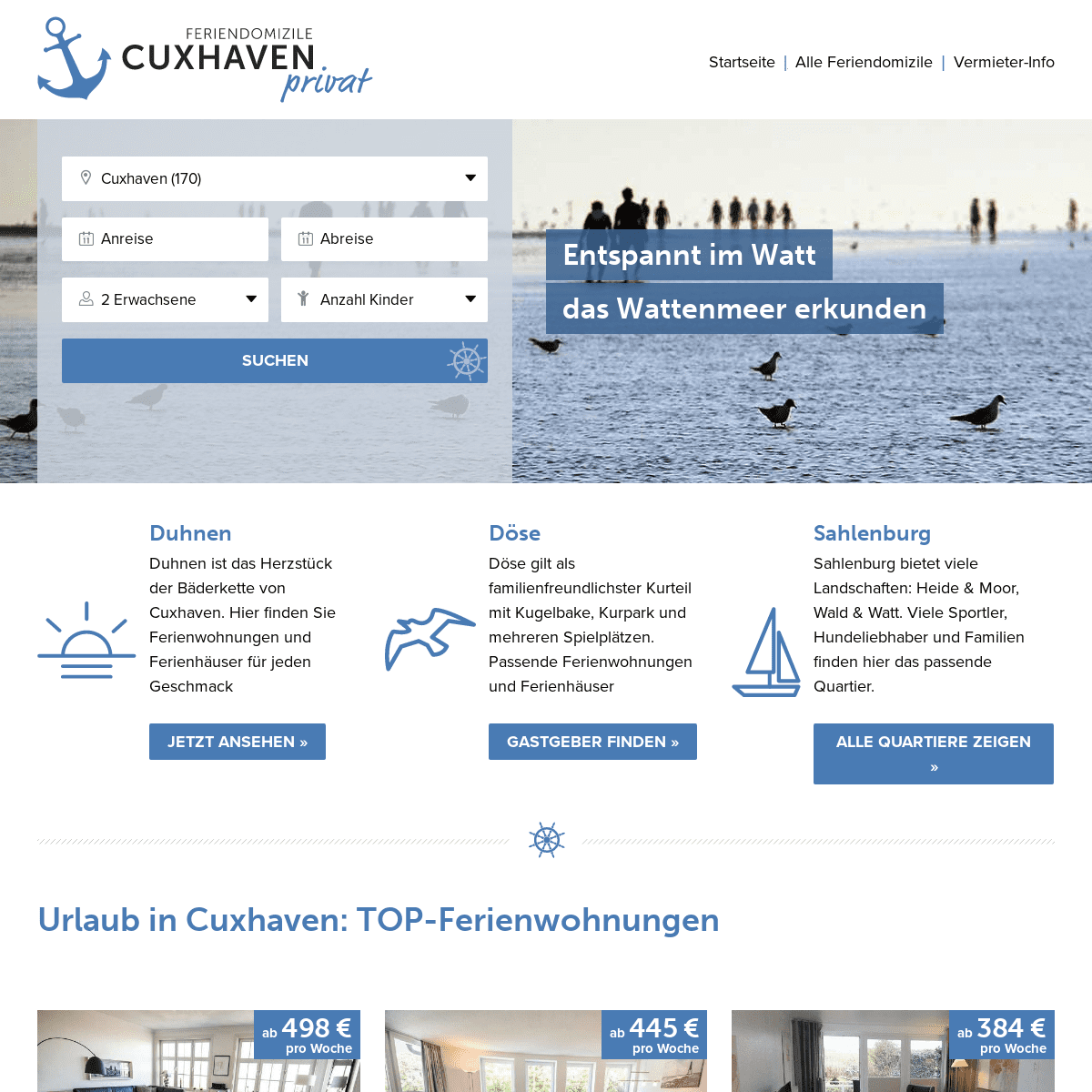 A complete backup of cuxhaven-privat.de