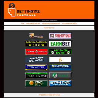 A complete backup of betting1x2.football