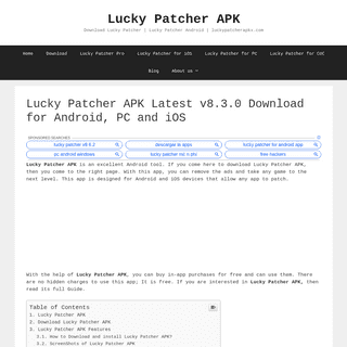 A complete backup of luckypatcherappapkdownload.com