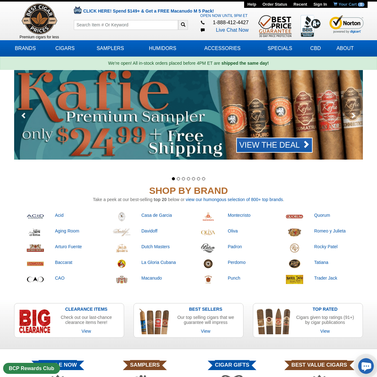 A complete backup of bestcigarprices.com